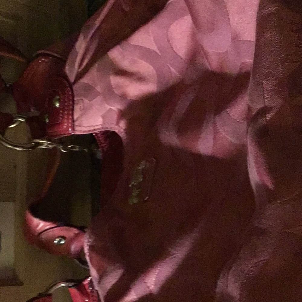 coach pink purse